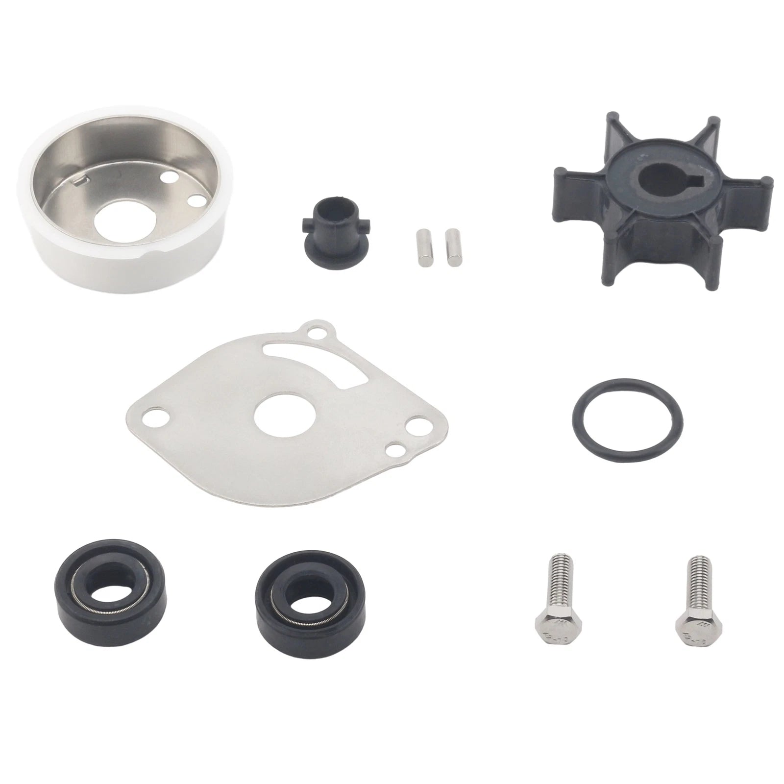Water Pump Repair Impeller Kit for Yamaha Outboard (18-3462, 18-3463)