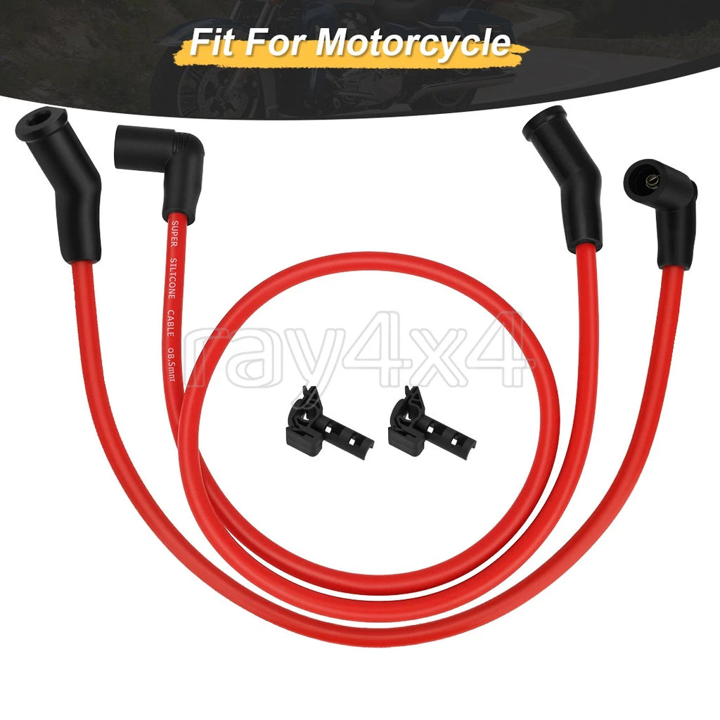 2X Spark Plug Wire Cap for Harley Davidson Electra Glide (2000–2023)