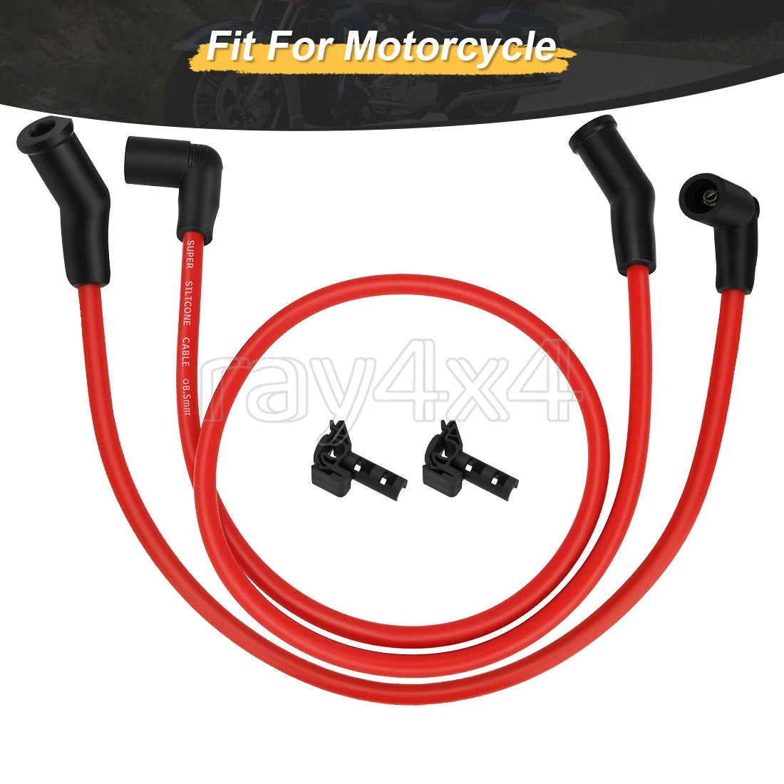 2X Spark Plug Wire Cap for Harley Davidson Electra Glide (2000–2023)