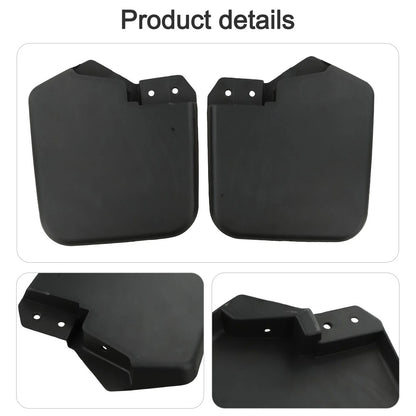 Set of 2 Front Mud Flaps for Ford Transit Custom (2012)