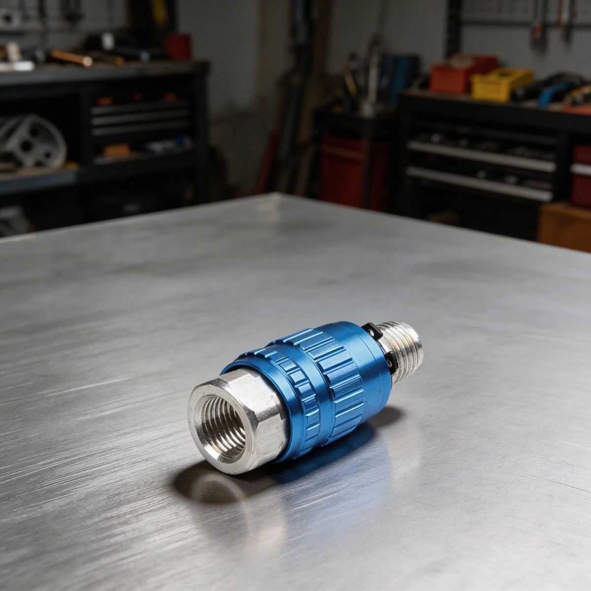 Adjustable Intake Air Flow Valve for Pneumatic Tool (1/4 Inch)