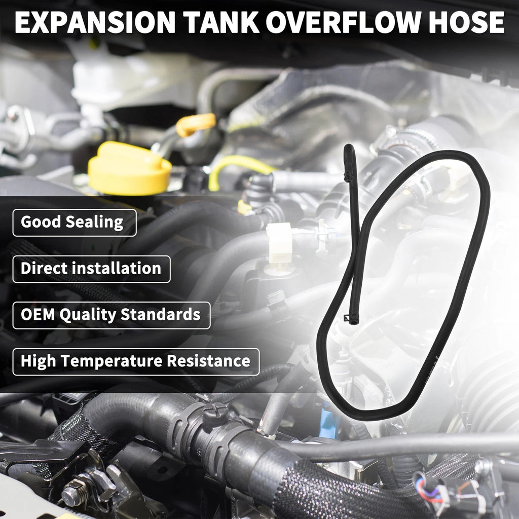 Expansion Tank Overflow Hose for Ford Focus MK2 (2004–2011) Black