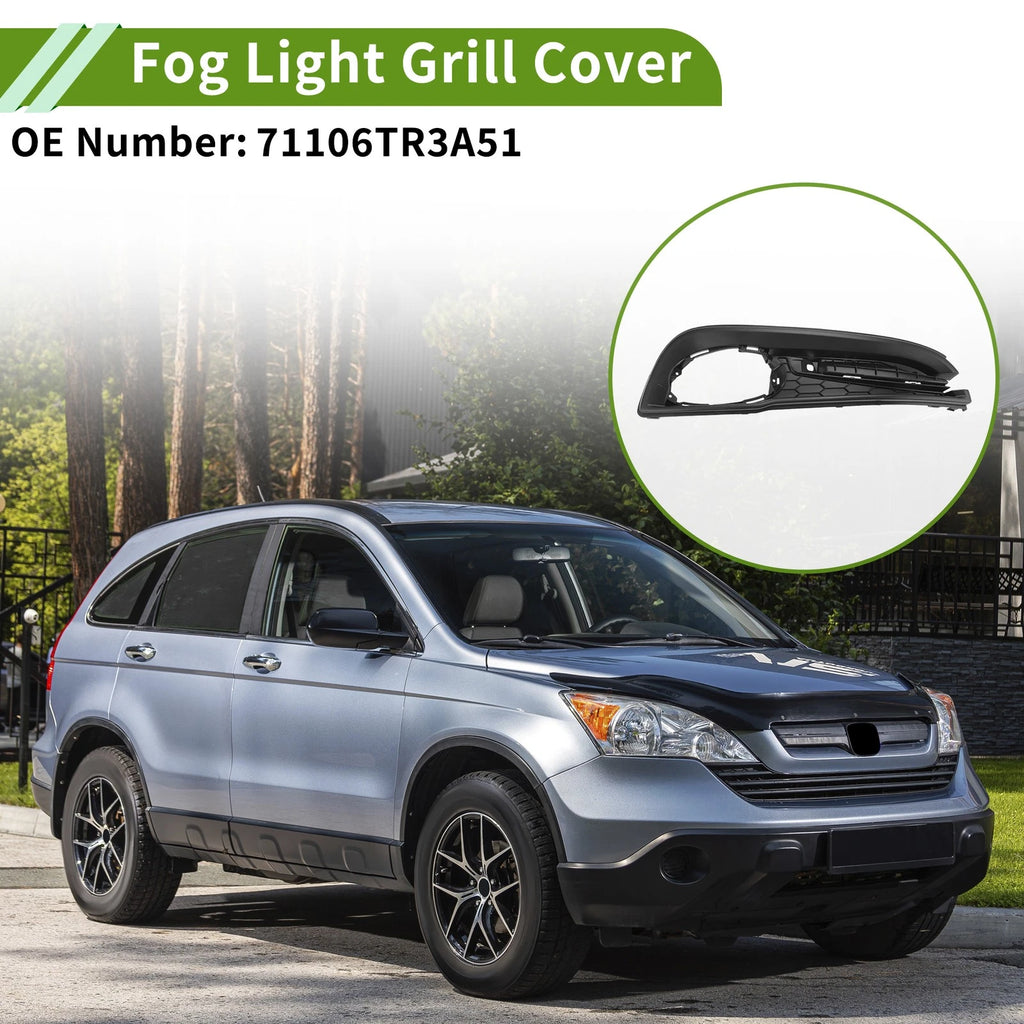 Right Front Fog Light Grill Replacement for Honda Civic (2013–2015)