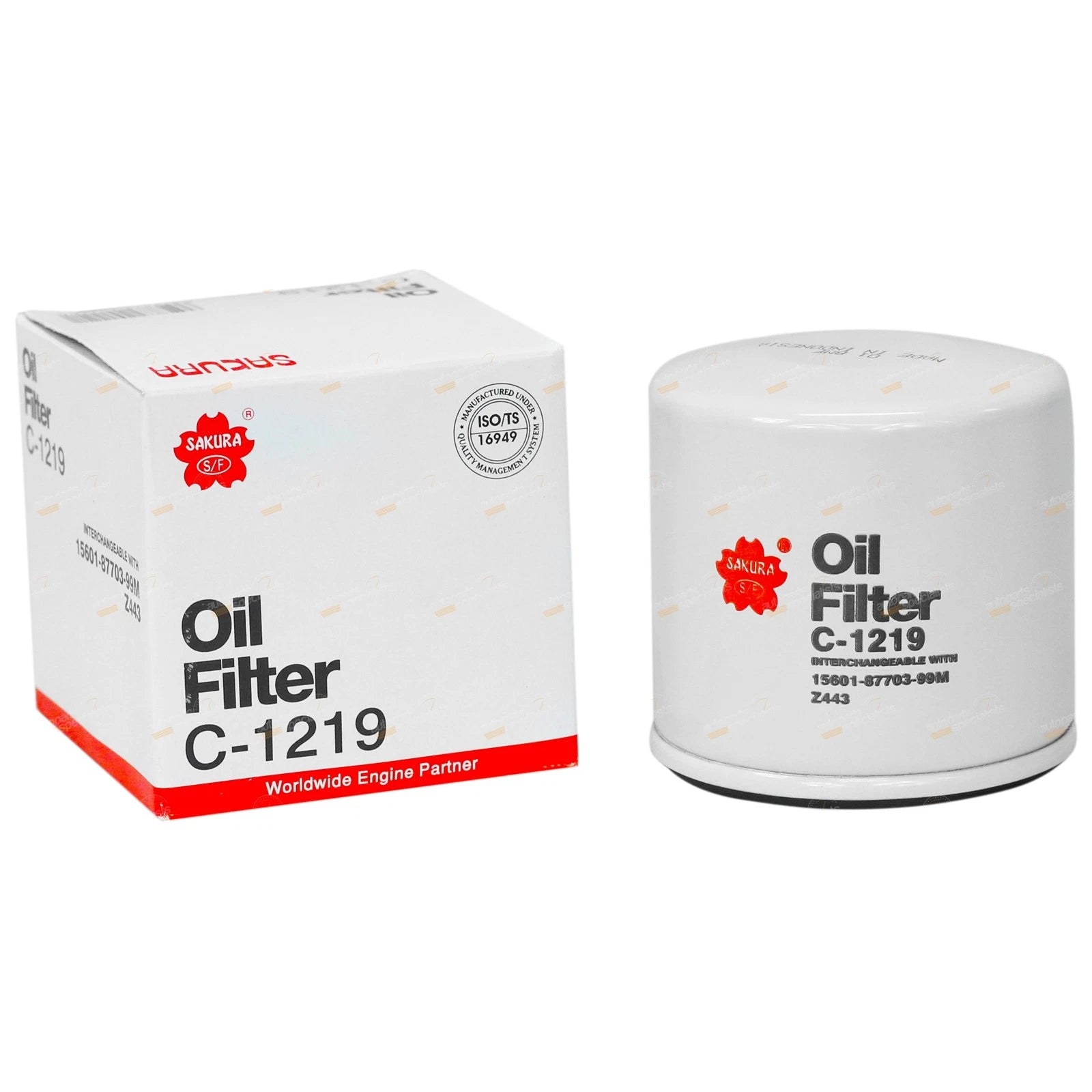 Sakura Engine Oil Filter for Suzuki APV (2005–2012) G16AID
