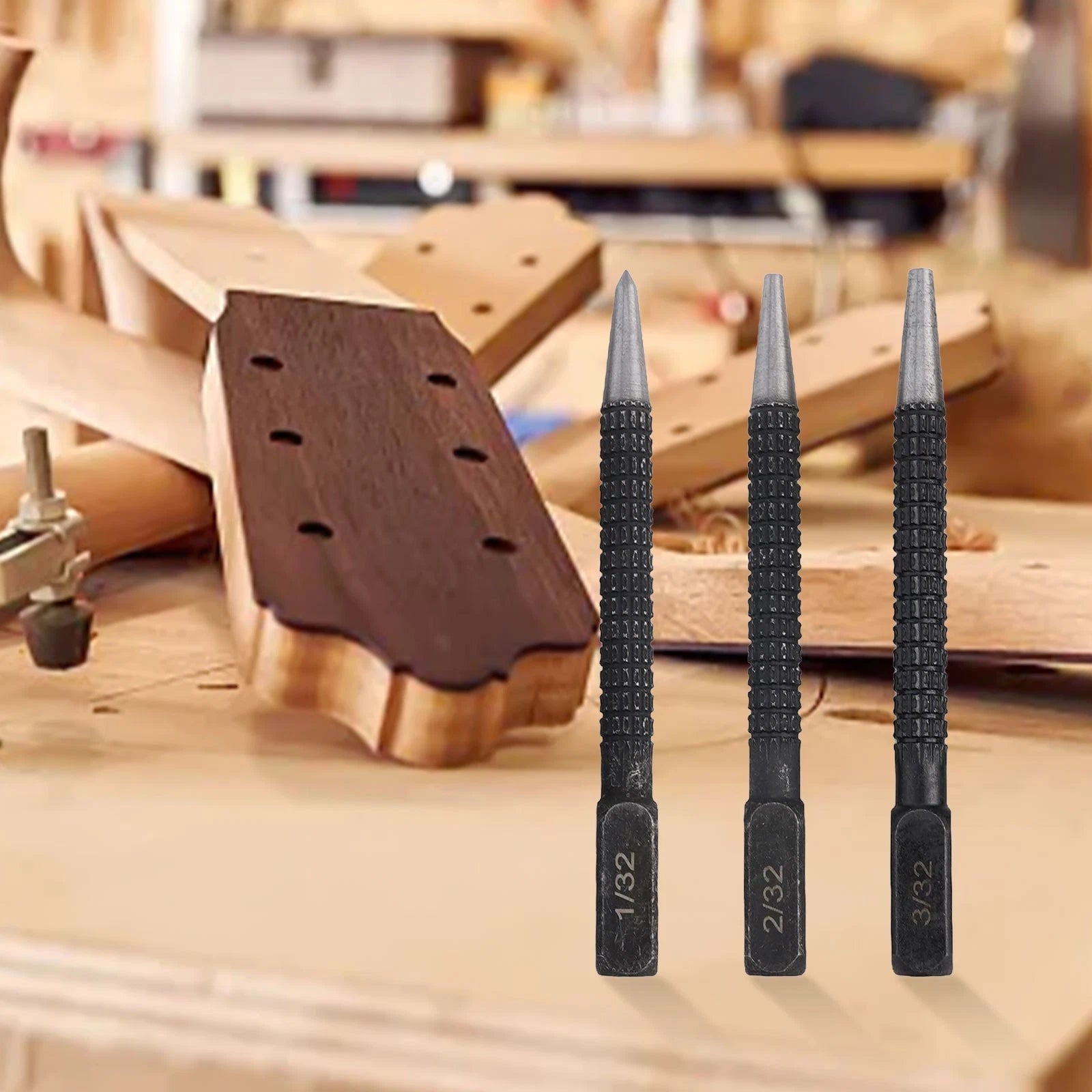 Nail Punch Set for Multiple Materials (Professional)