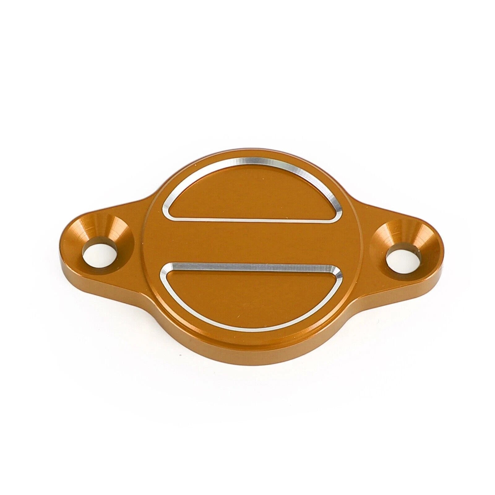CNC Gold Oil Filter Cover Cap for Ducati Hypermotard (796, 939, 950, 1100, EVO)