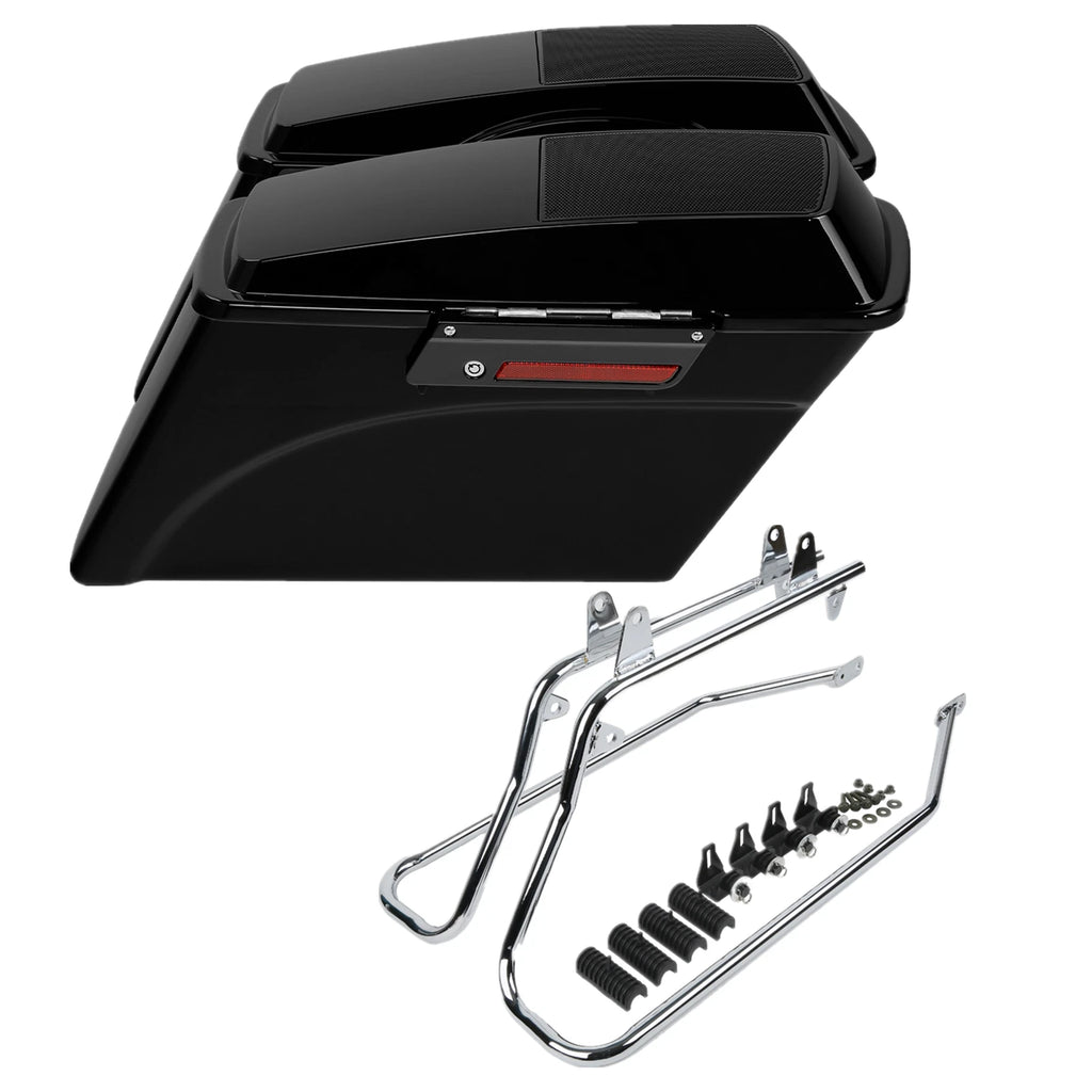 Hard Saddlebag Speaker Lid Conversion Bracket for Harley Softail (1984–2017)