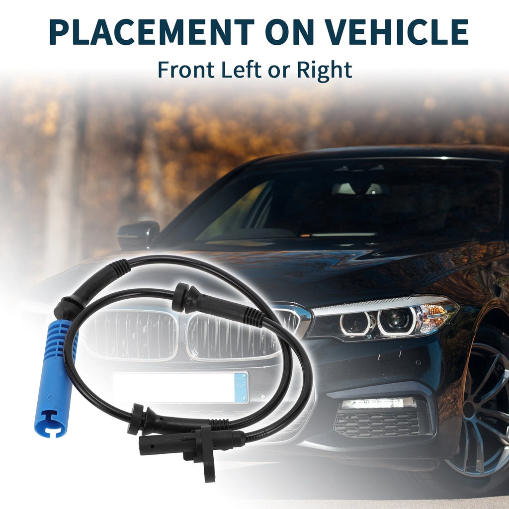 Front Left ABS Wheel Speed Sensor Replacement for BMW 550i (2006–2010)