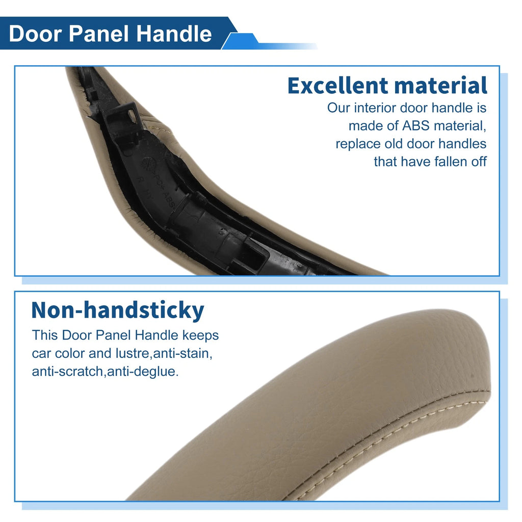 Front Driver Side Inner Door Panel Handle for BMW X3 F25 (2010–2016) Beige