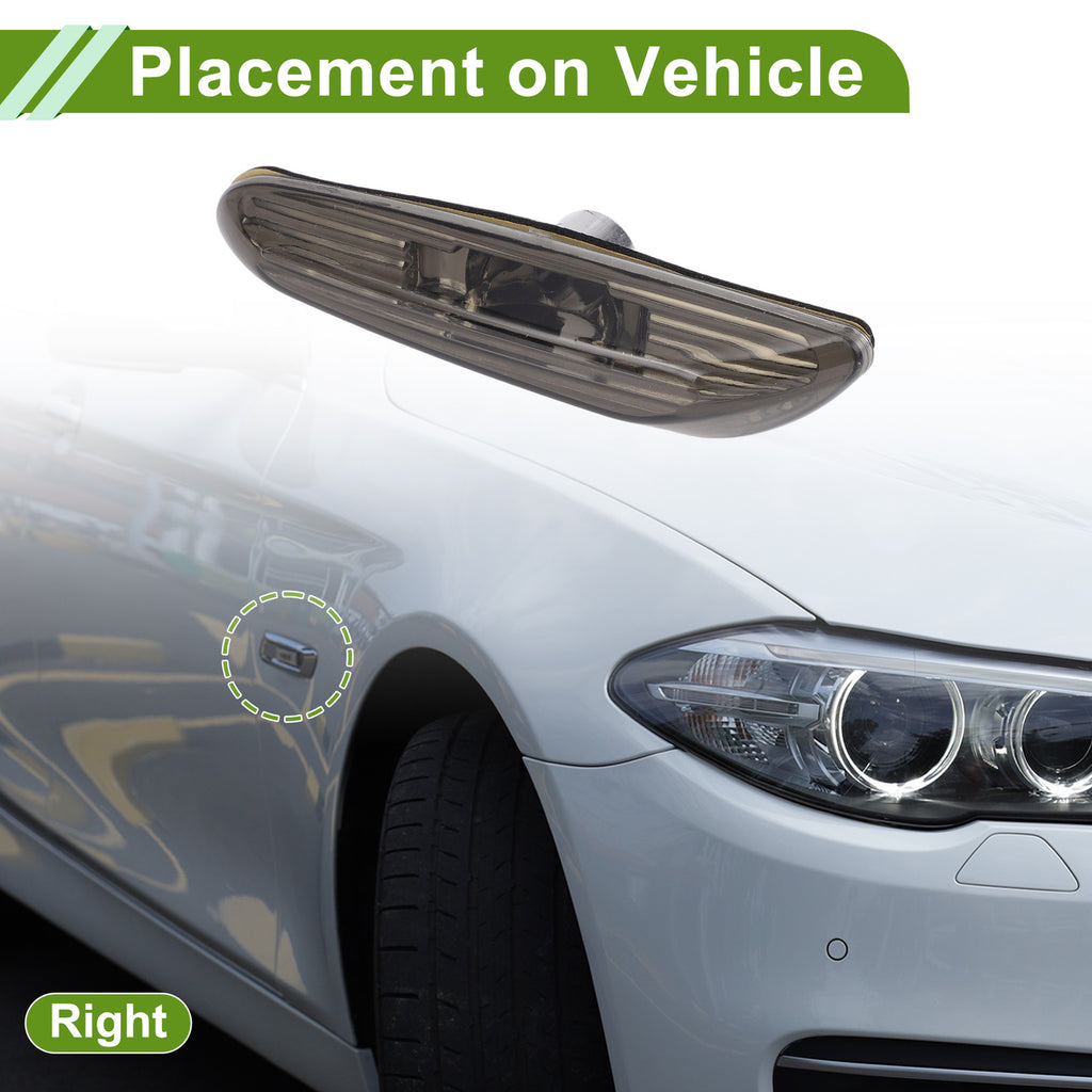 Right Side Marker Light Cover Replacement for BMW 3 Series (2002–2005)