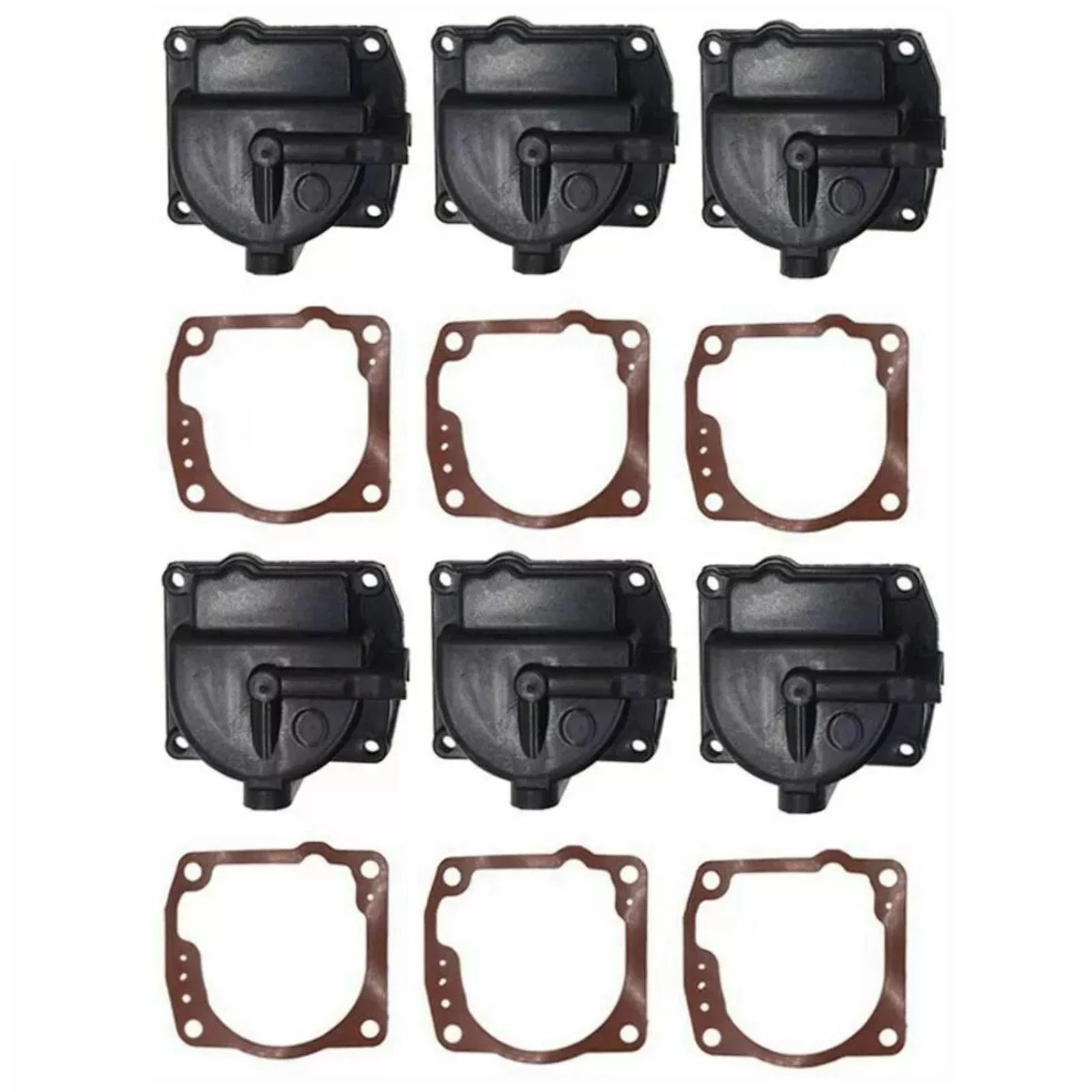 6pcs Carburetor Float Bowl Chamber for Johnson Evinrude (1970–2023) 343870 0433000 766418