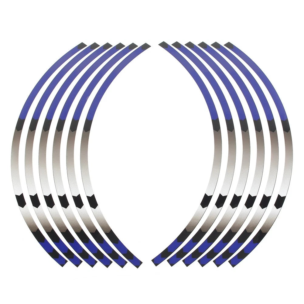12" Rim Edge Sticker for Honda MSX 125 (Standard SF) - Blue