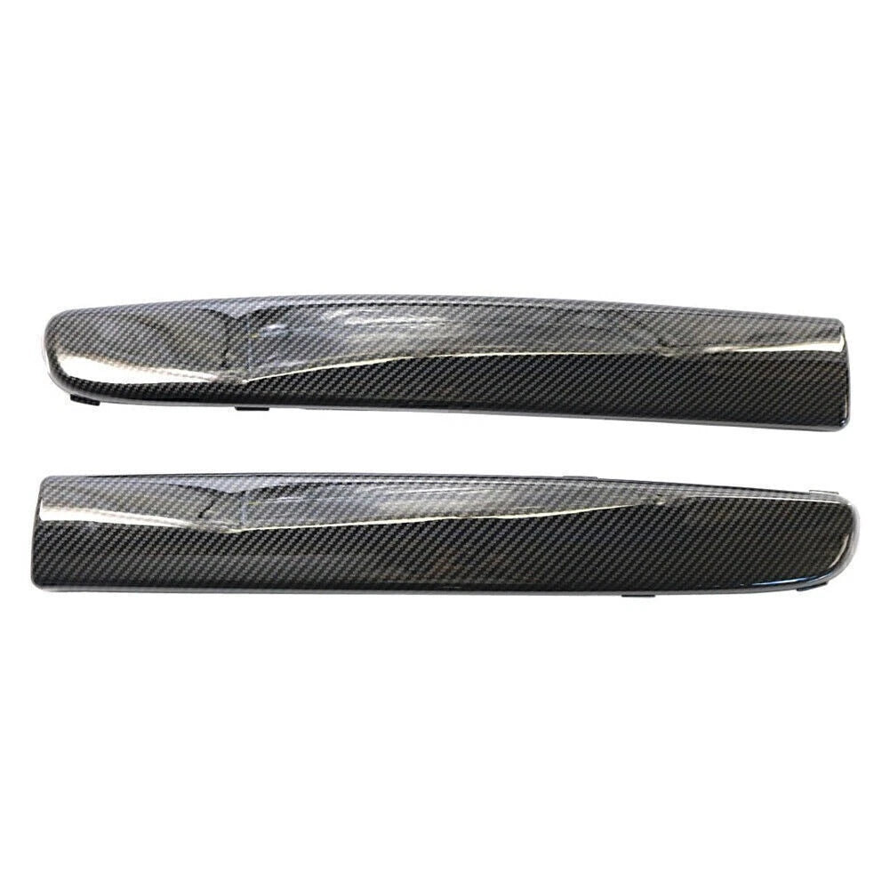 Carbon Fiber Front Bumper Corner Panel Trim for Fiat 500 (2007–2015)