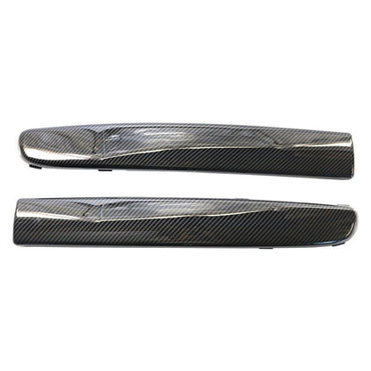 Carbon Fiber Front Bumper Corner Panel Trim for Fiat 500 (2007–2015)