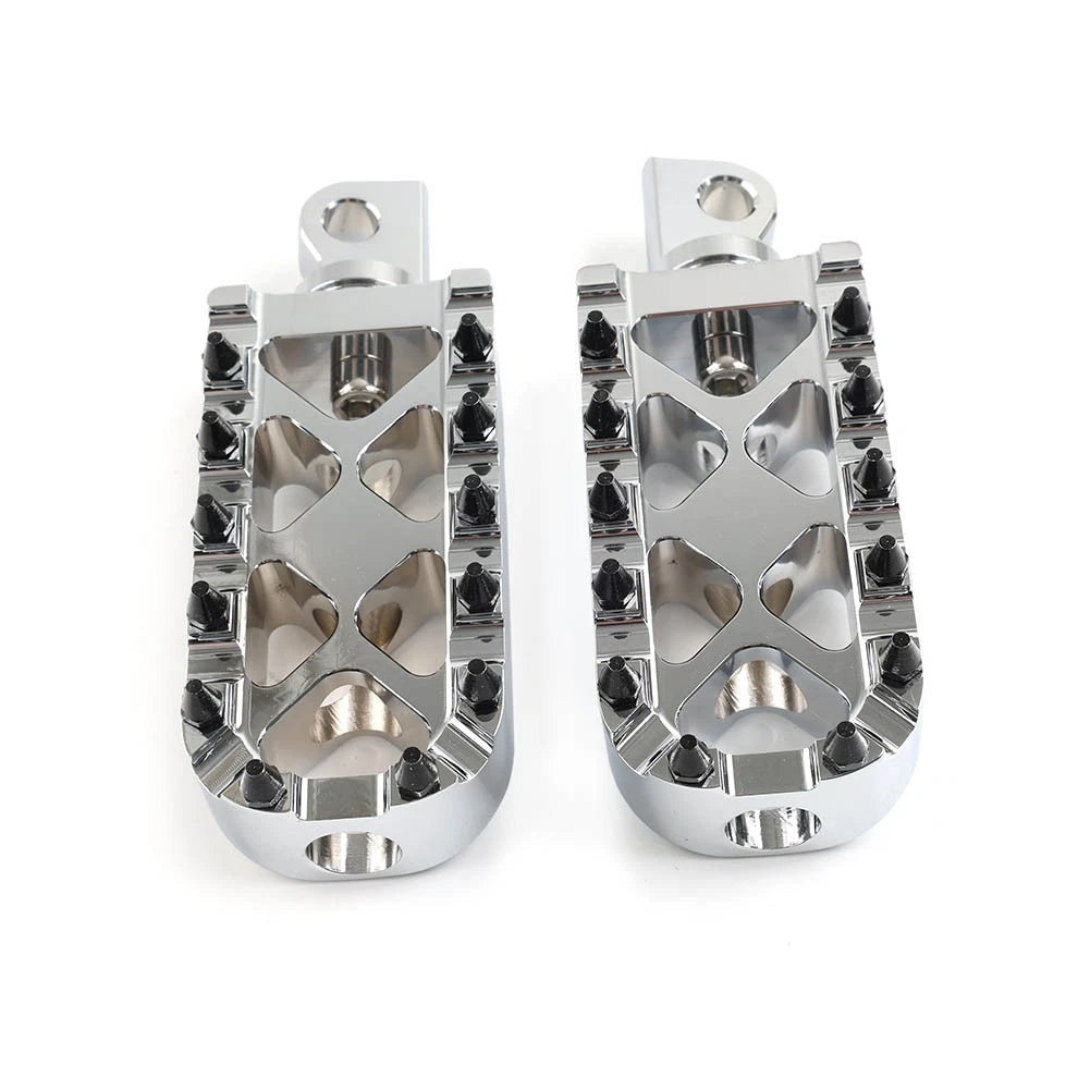 Foot Peg Floorboard MX Style Pedals for Harley Touring Softail