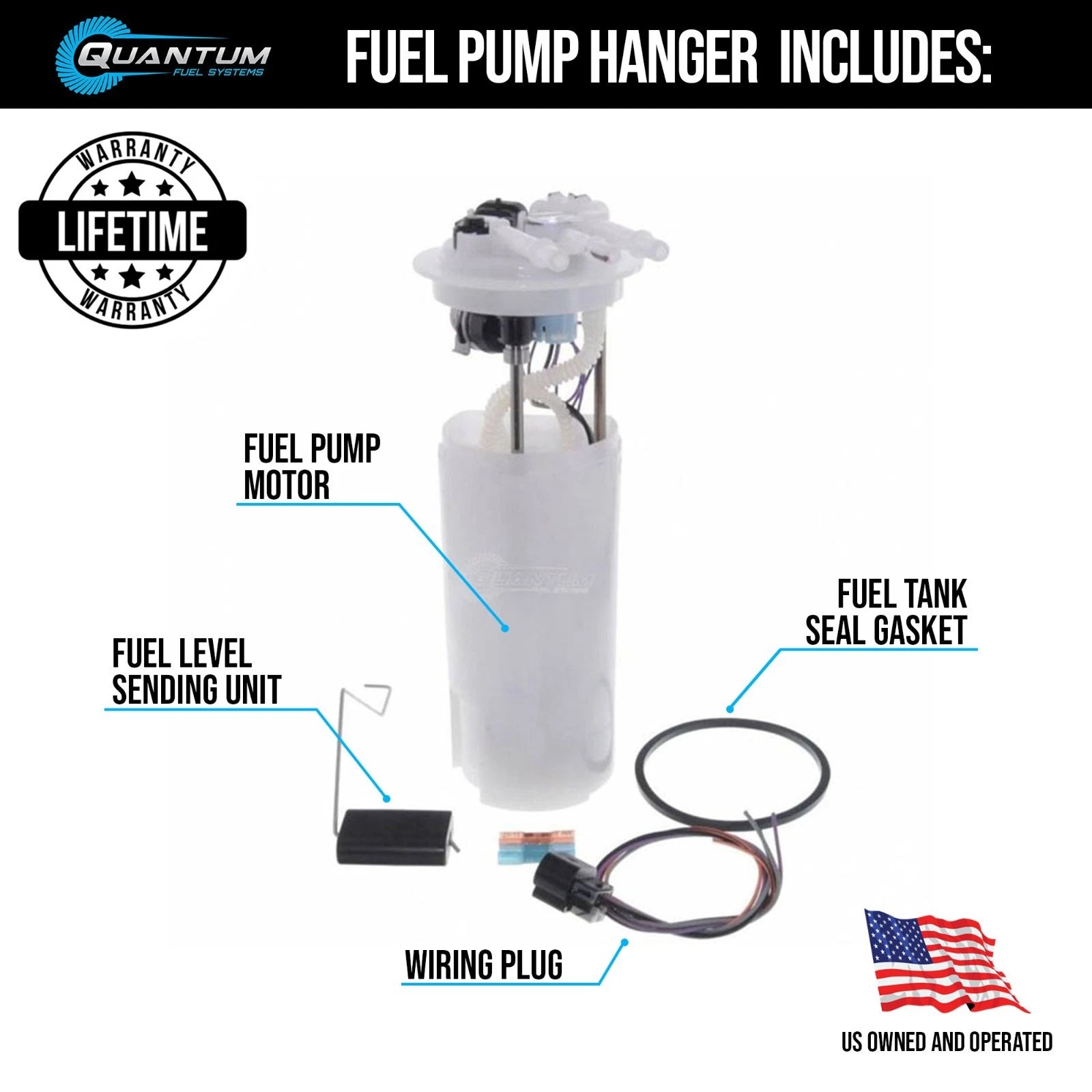 340LPH E3368M Fuel Pump Module Assembly for Pontiac Firebird (1999–2002)