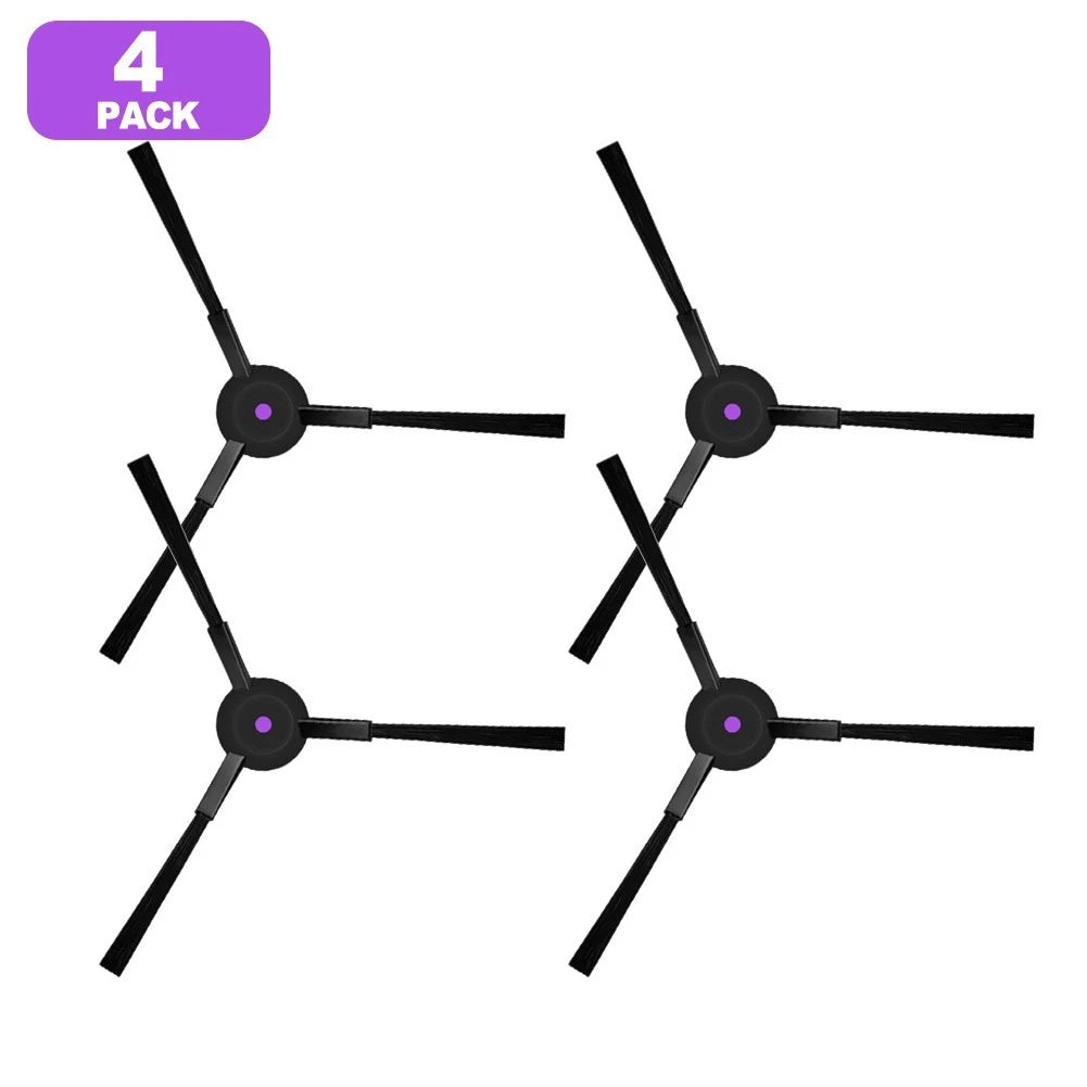 Set of 4 Side Brush Replacement for JONR T5 Pro Vacuum
