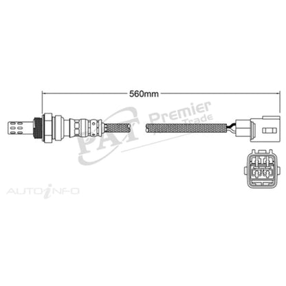 O2 Sensor for Hyundai iMax TQ-W 4cyl 2.4L G4KG (2008–2014)