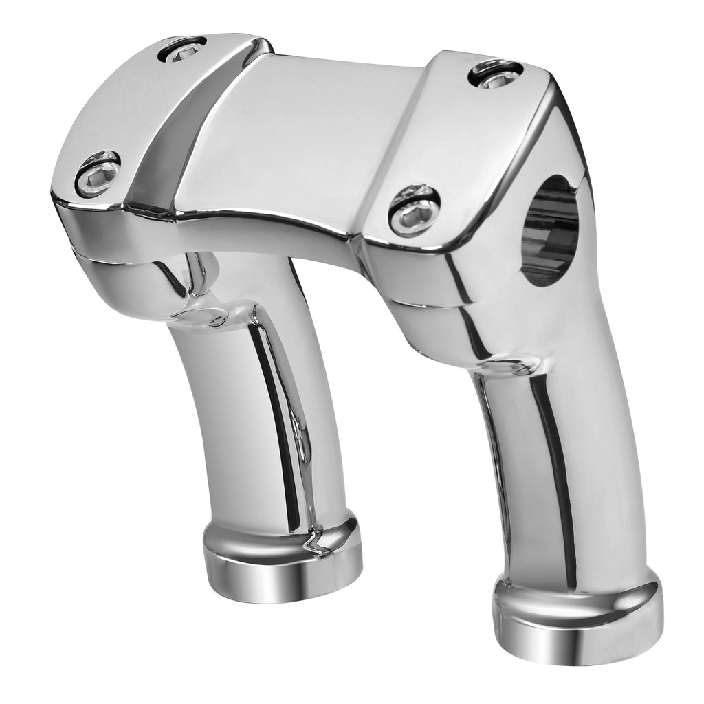 4" Handlebar Riser for Harley Street Bob Dyna Softail Springer
