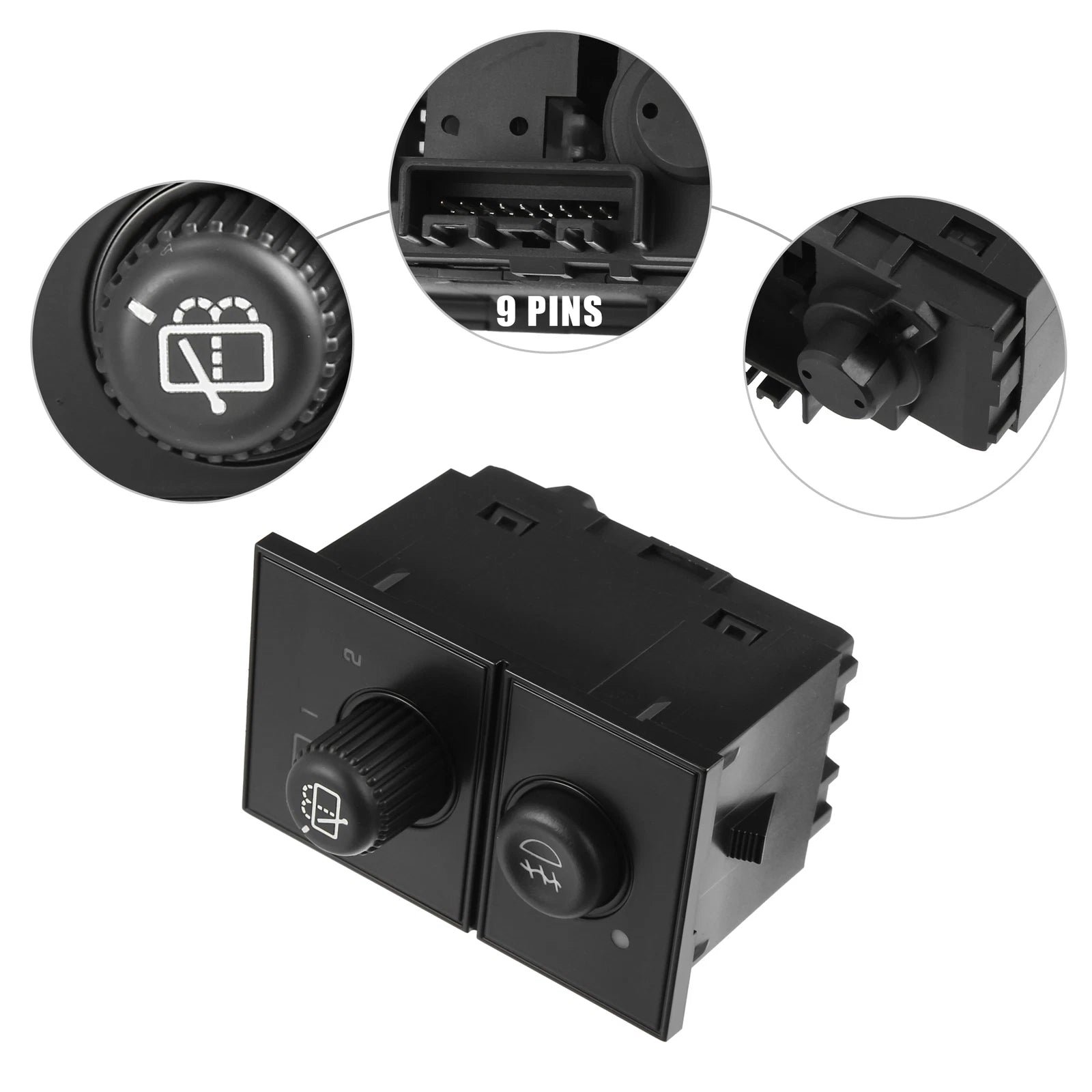 Fog Light & Wiper Control Switch for GMC Yukon (2003–2006)