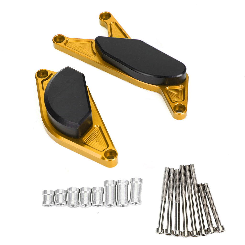 Engine Stator Slider Crash Pad Guard for Suzuki GSR400 GSR600 (2006–2011) Gold T9