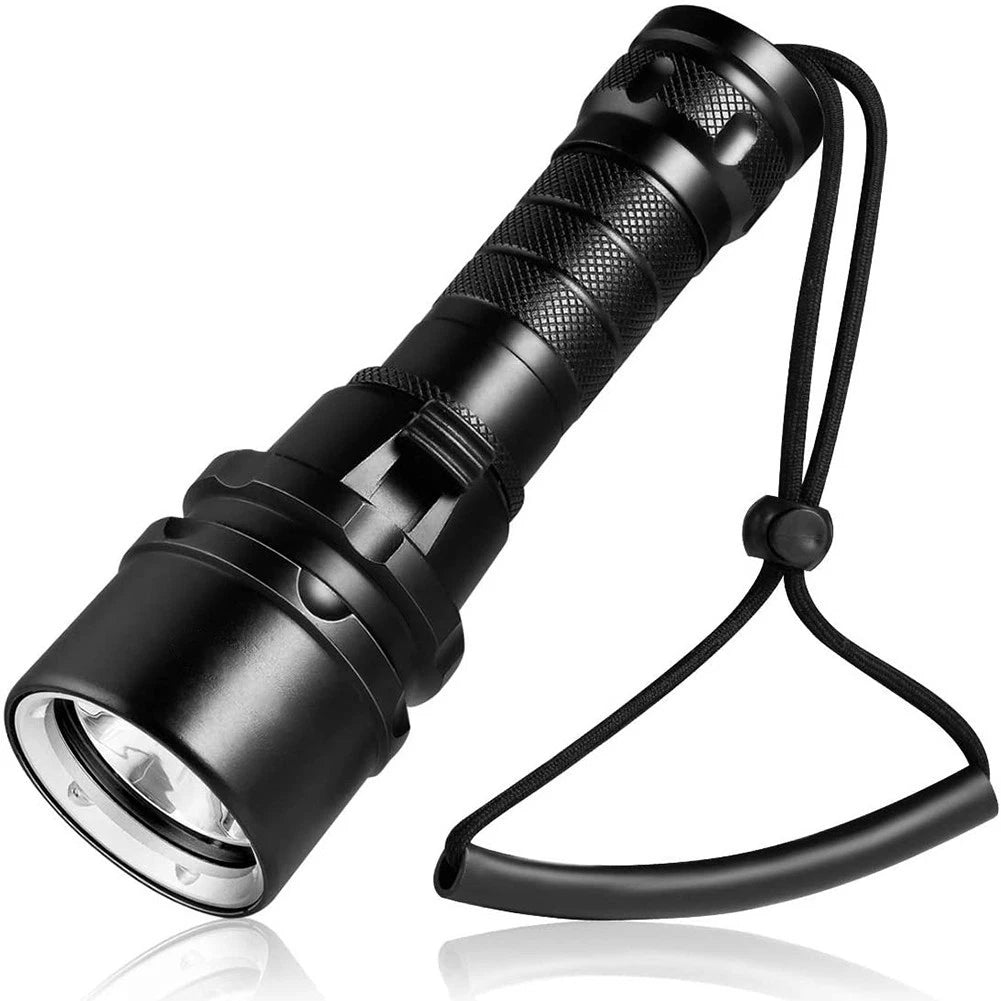 Diving Flashlight for Underwater Use (Waterproof, 195g)