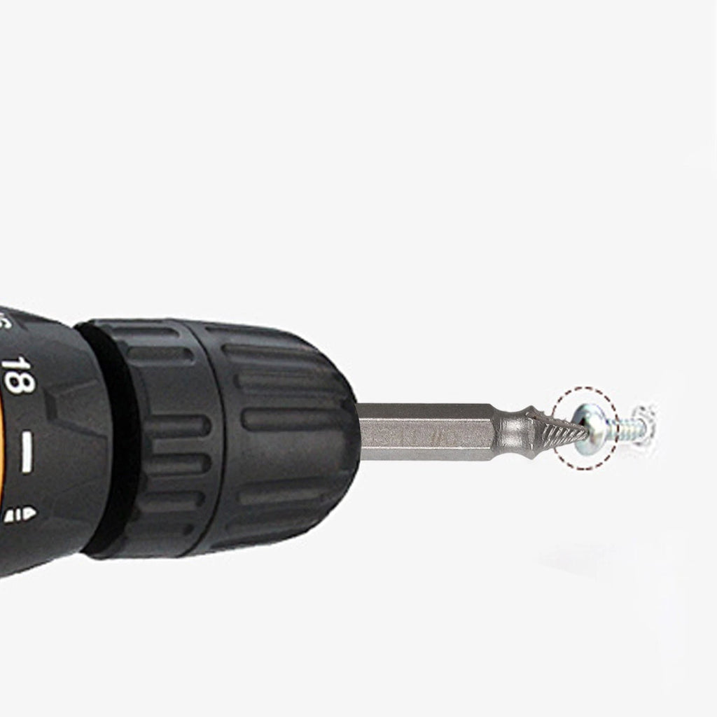 2X Screw Extractor Double-Headed for Universal Use