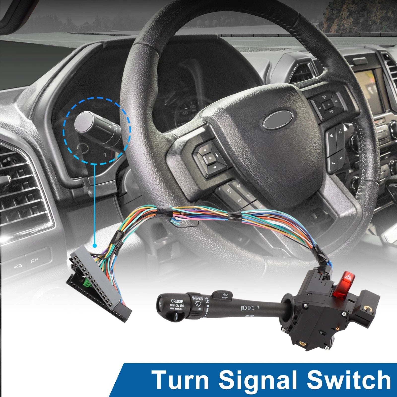 Turn Signal Switch Lever for Chevrolet S10 Steering Column (1998–2004)