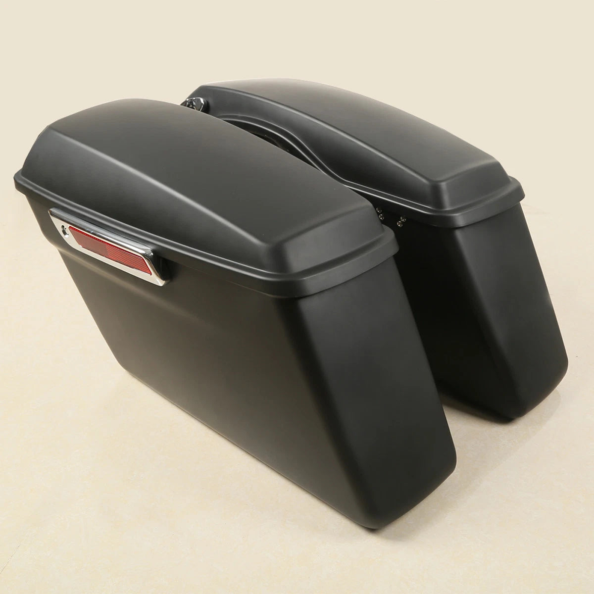 Saddle Bags with Conversion Brackets for Harley Softail Fatboy (1984–2017)