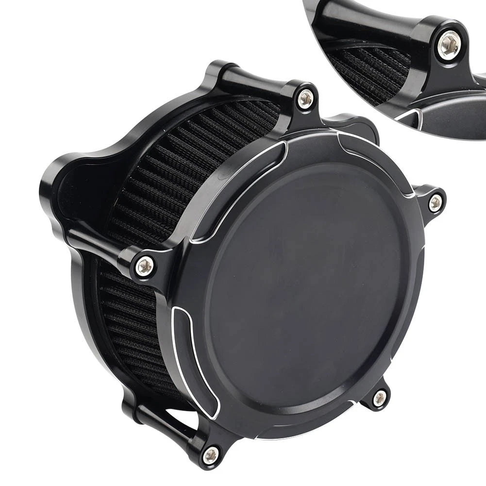 Air Cleaner Grey Intake Filter Kit For Harley Touring Trike 2017+ Softail 2018+