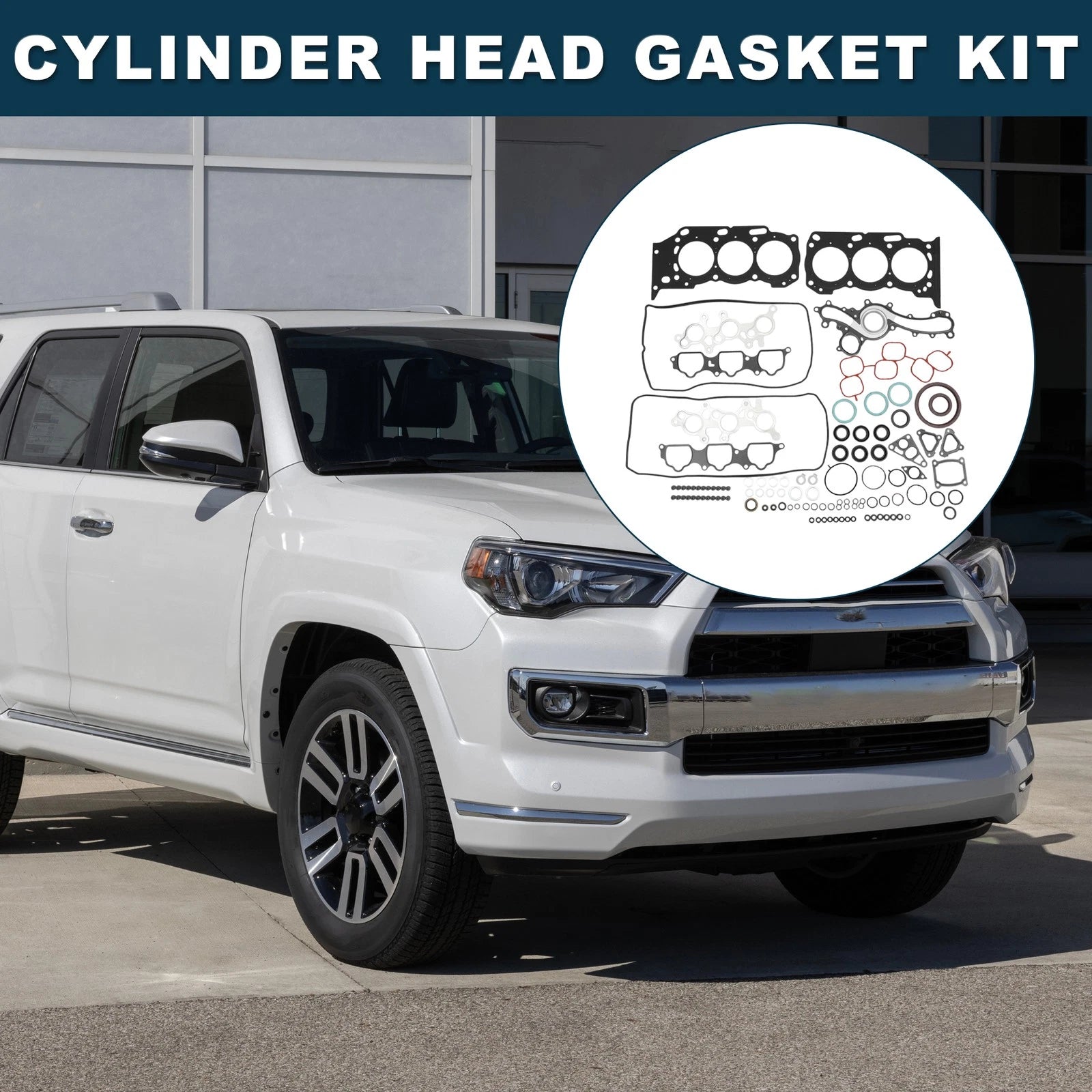 Cylinder Head Gasket Kit Replacement for Toyota 1GR GRJ150 (2009–2020)