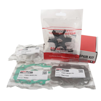 Outboard Water Pump Impeller Repair Kit for Suzuki DF 25 30 HP (2000–2023)