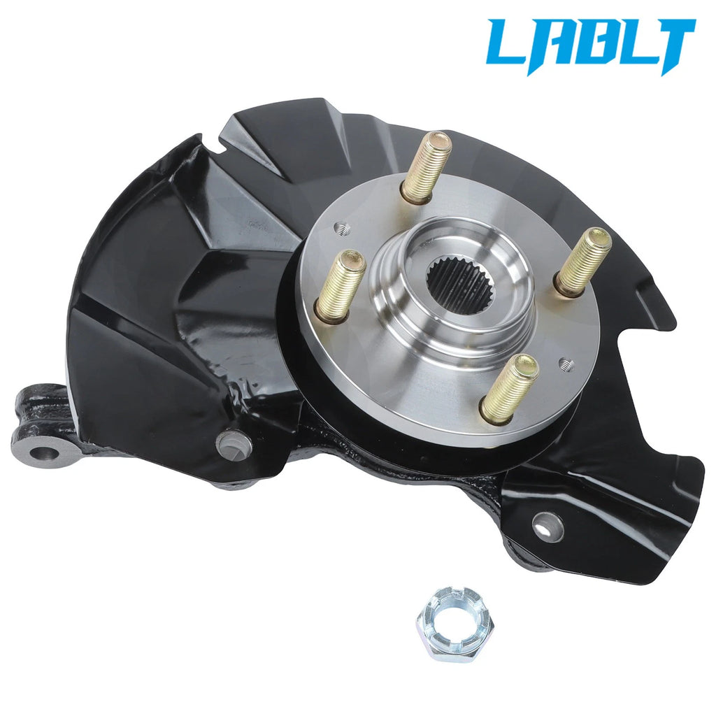 Front Left Steering Knuckle & Wheel Hub Bearing for Kia Rio/Rio5 (2006–2009)