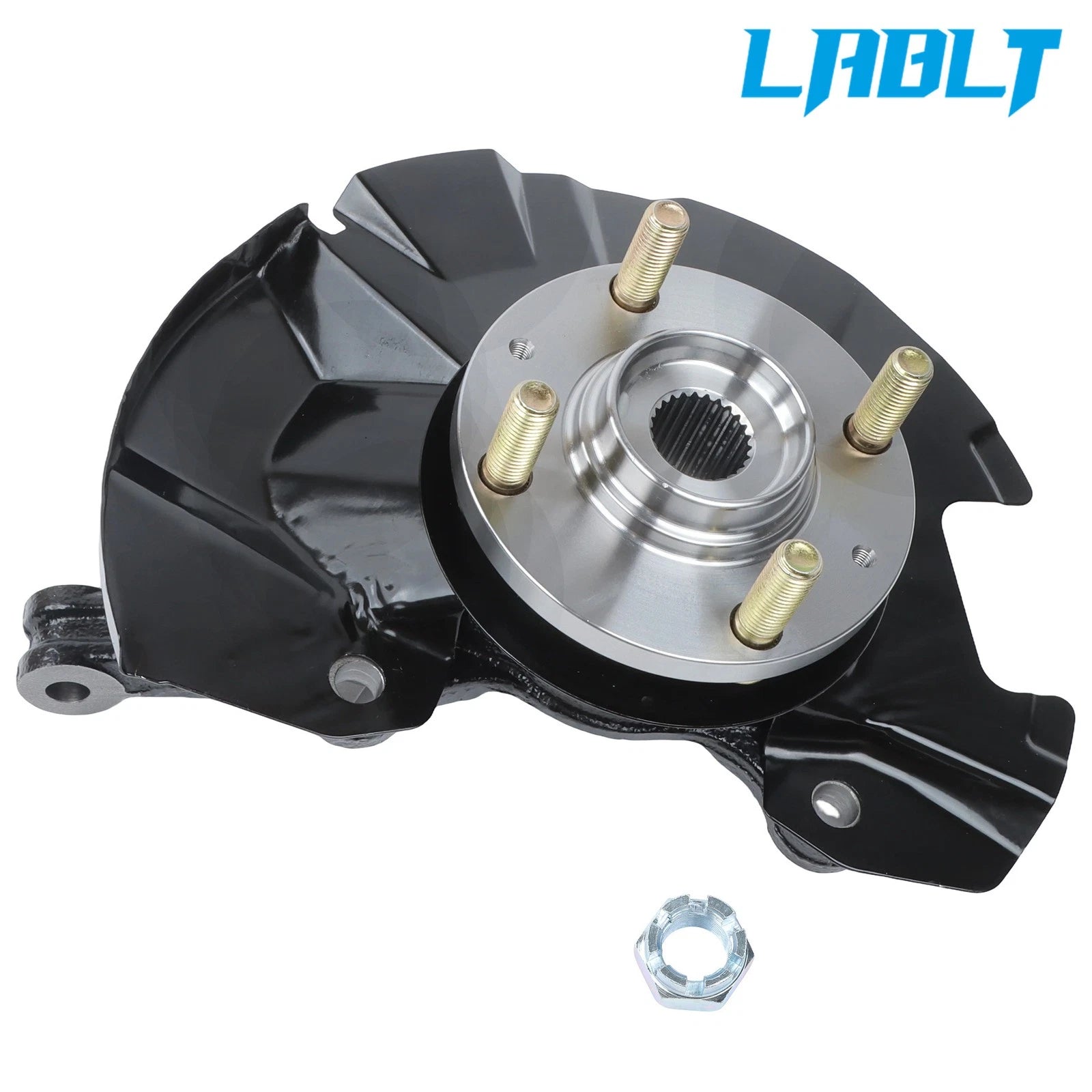 Front Left Steering Knuckle & Wheel Hub Bearing for Kia Rio/Rio5 (2006–2009)