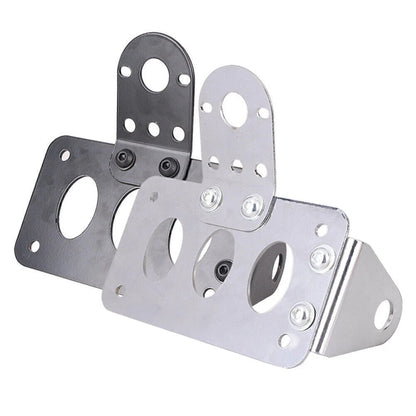 22mm 3/4" Axle Side Mount Rear License Plate Bracket for Harley