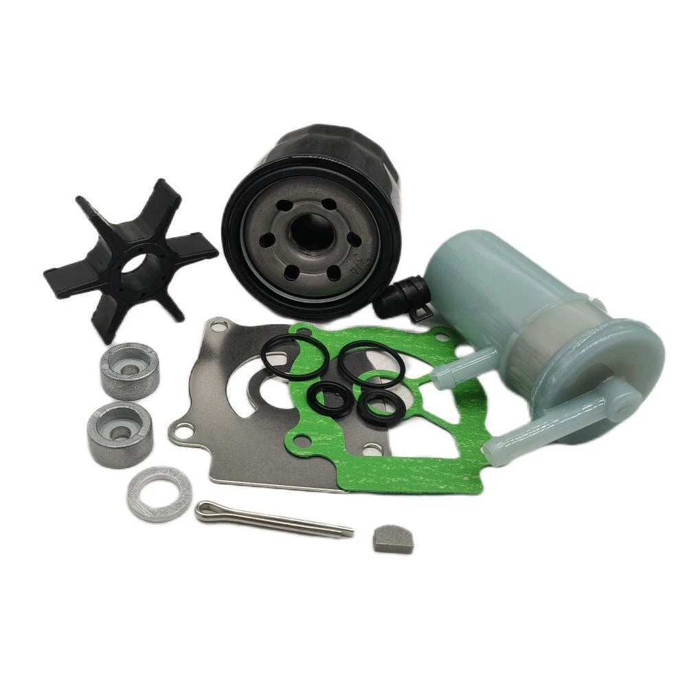Maintenance Kit for Suzuki 40HP 50HP Outboard (17400-87822, 55321-87J00, 17400-96354)