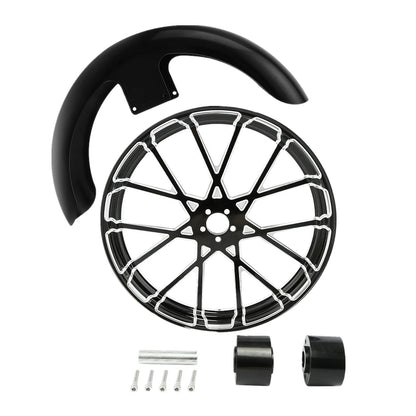 21" Front Fender & Wheel Rim Hub for Harley Street Glide (2014–2023)