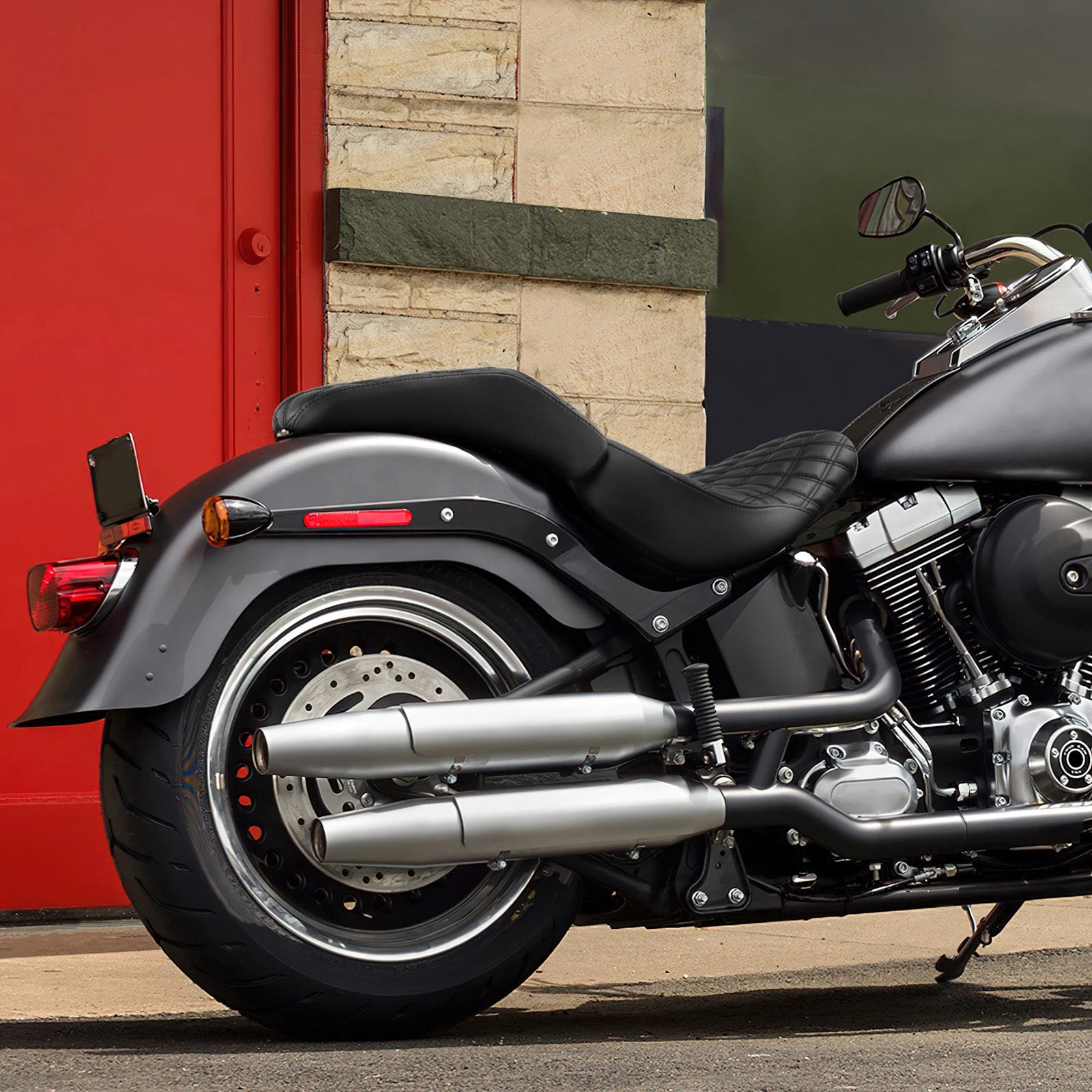 Seats for Harley Fat Boy FLSTF FLSTFB FLSTFBS (2007–2017)