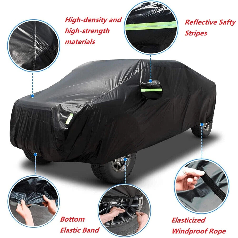 Outdoor Waterproof Car Cover for Chevy Silverado 1500 2500 (2014–2023)