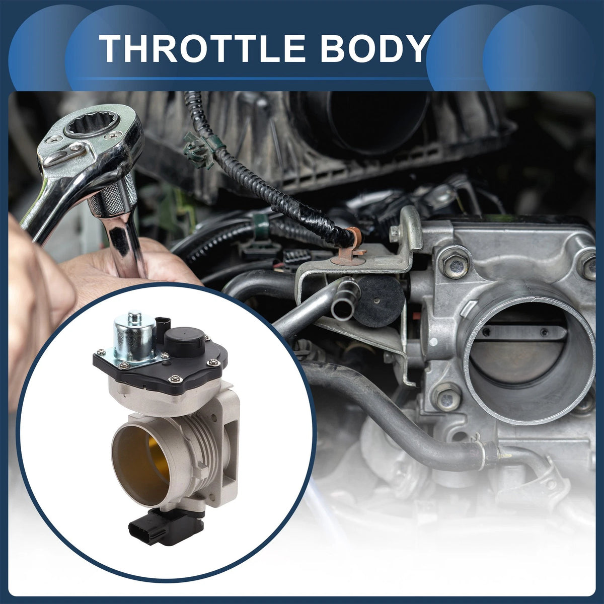 Throttle Body 3L5Z9E926AB / 3L5Z9E926AD for Ford Crown Victoria (2005–2011)