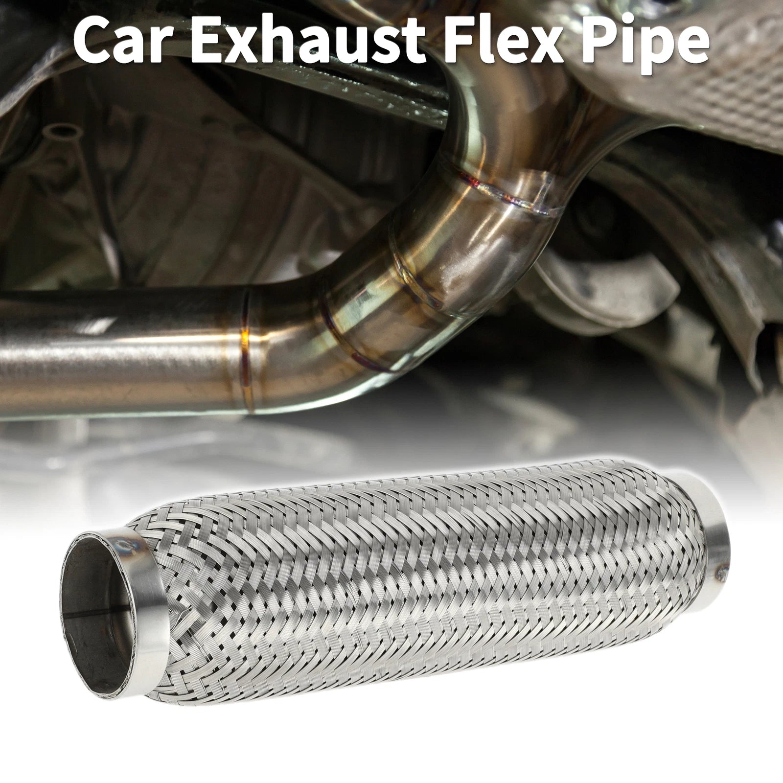 Exhaust Flex Pipe for Universal Applications (2.20 Inch OD)