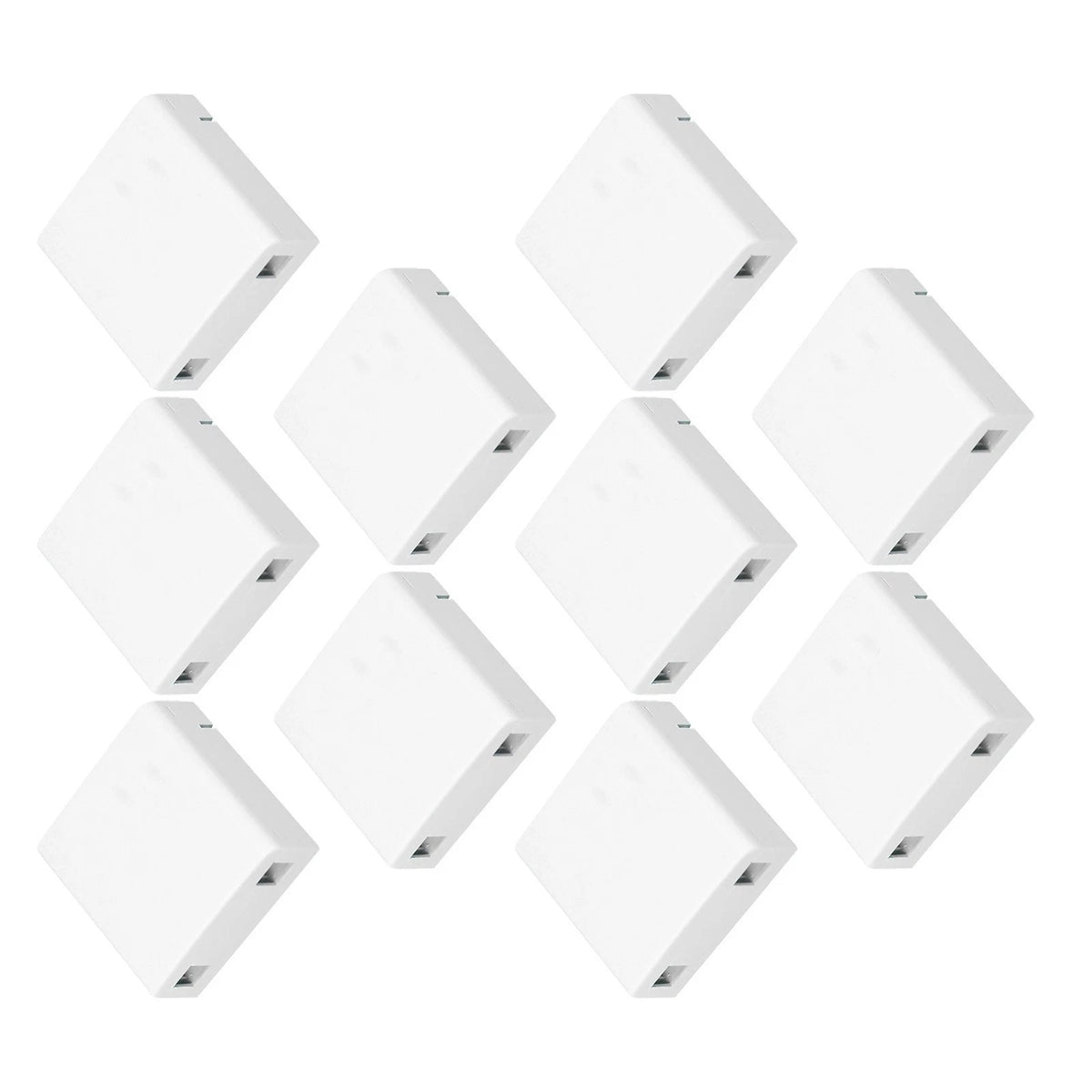 10Pcs SC Fiber Optics Termination Distribution Box Protection Box