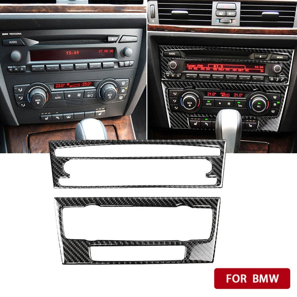 Set of 2 AC Panel Trim for BMW E90 E92 E93 3 Series