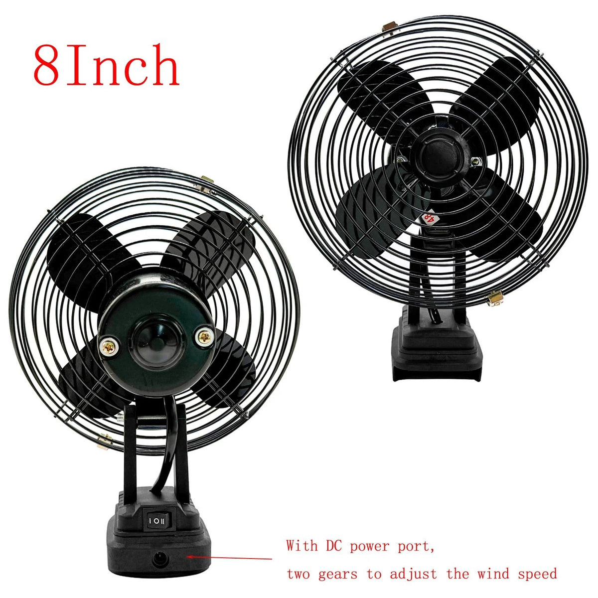8 Inch Wireless Camping Fan for Outdoor Use