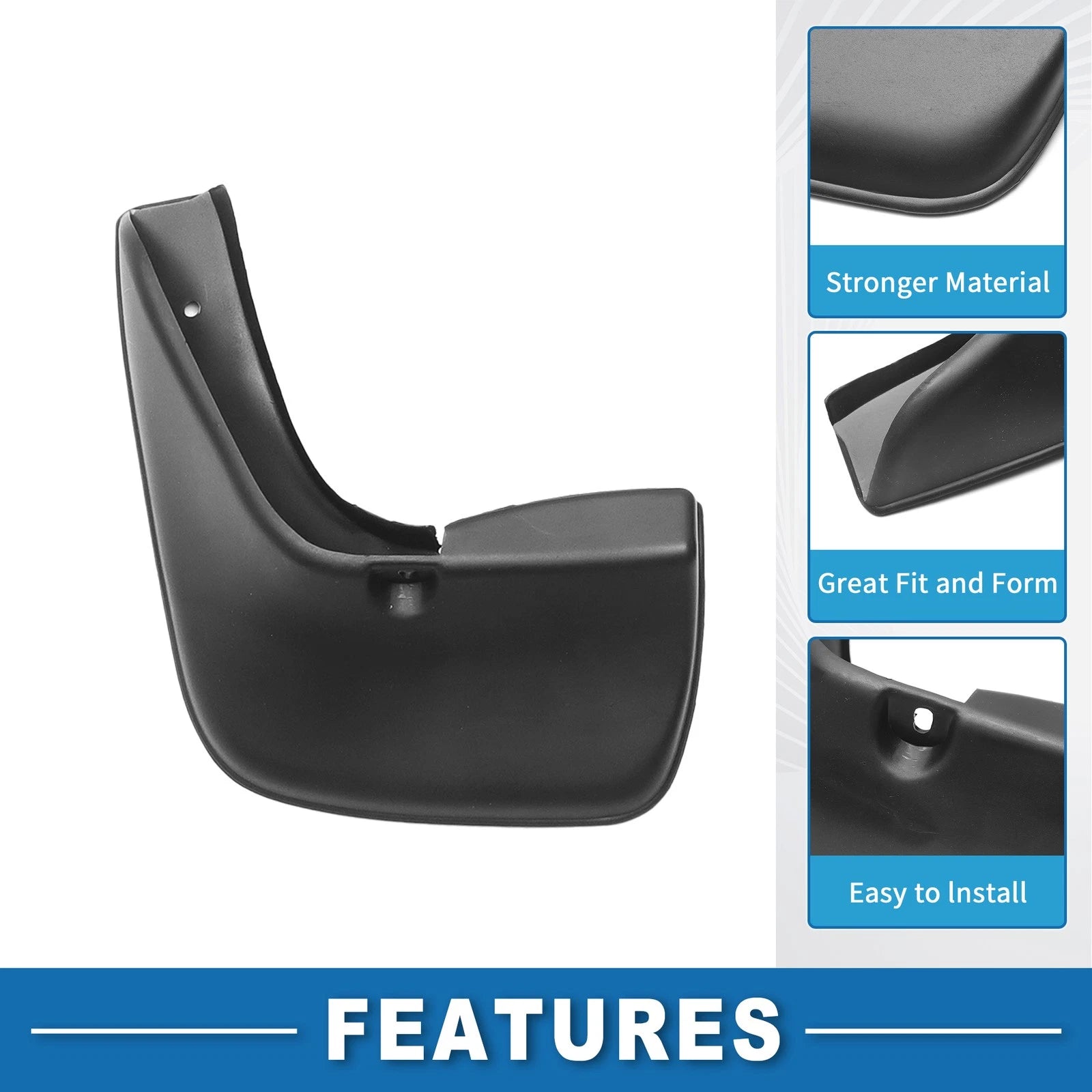 Mud Flap Splash Guard Front for Toyota Corolla 9th Gen (2003–2008)