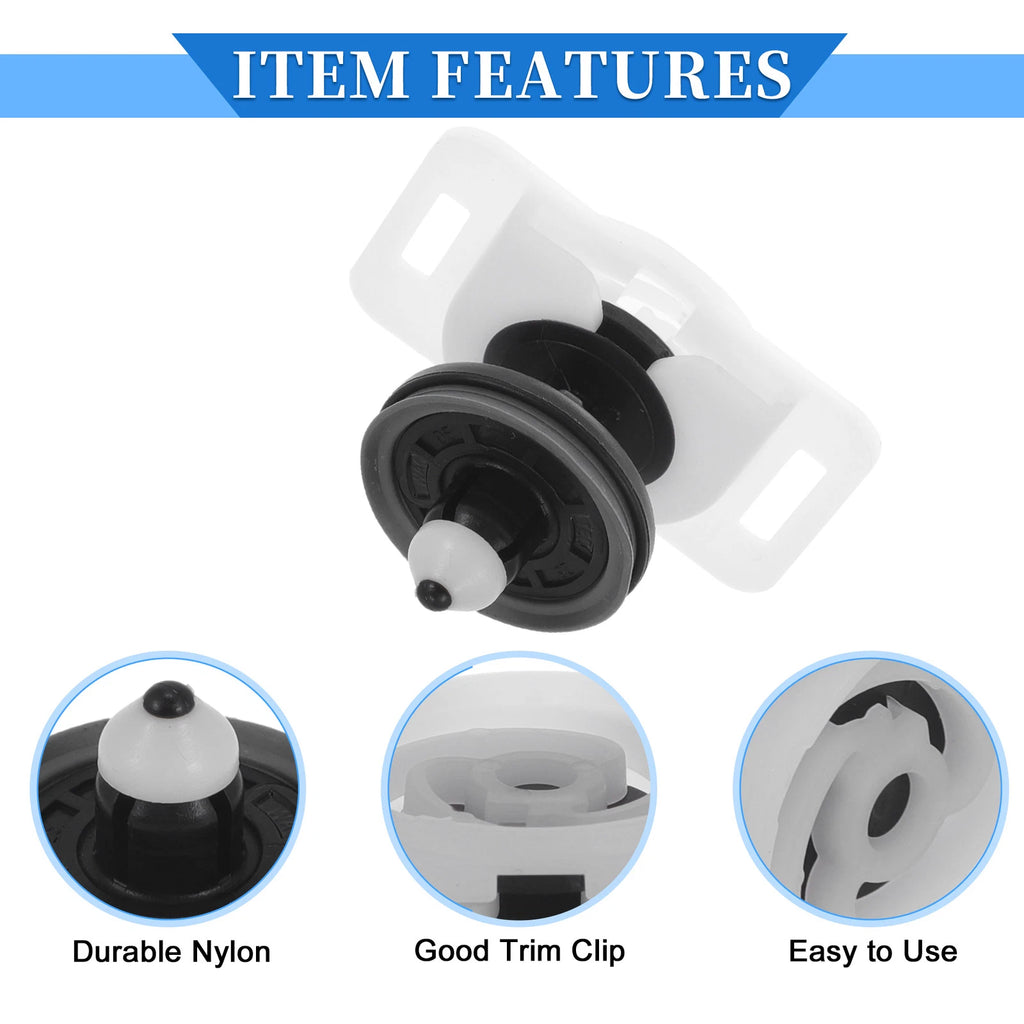 Set of 5 Door Panel Trim Clips for Audi A4 (2003–2009)