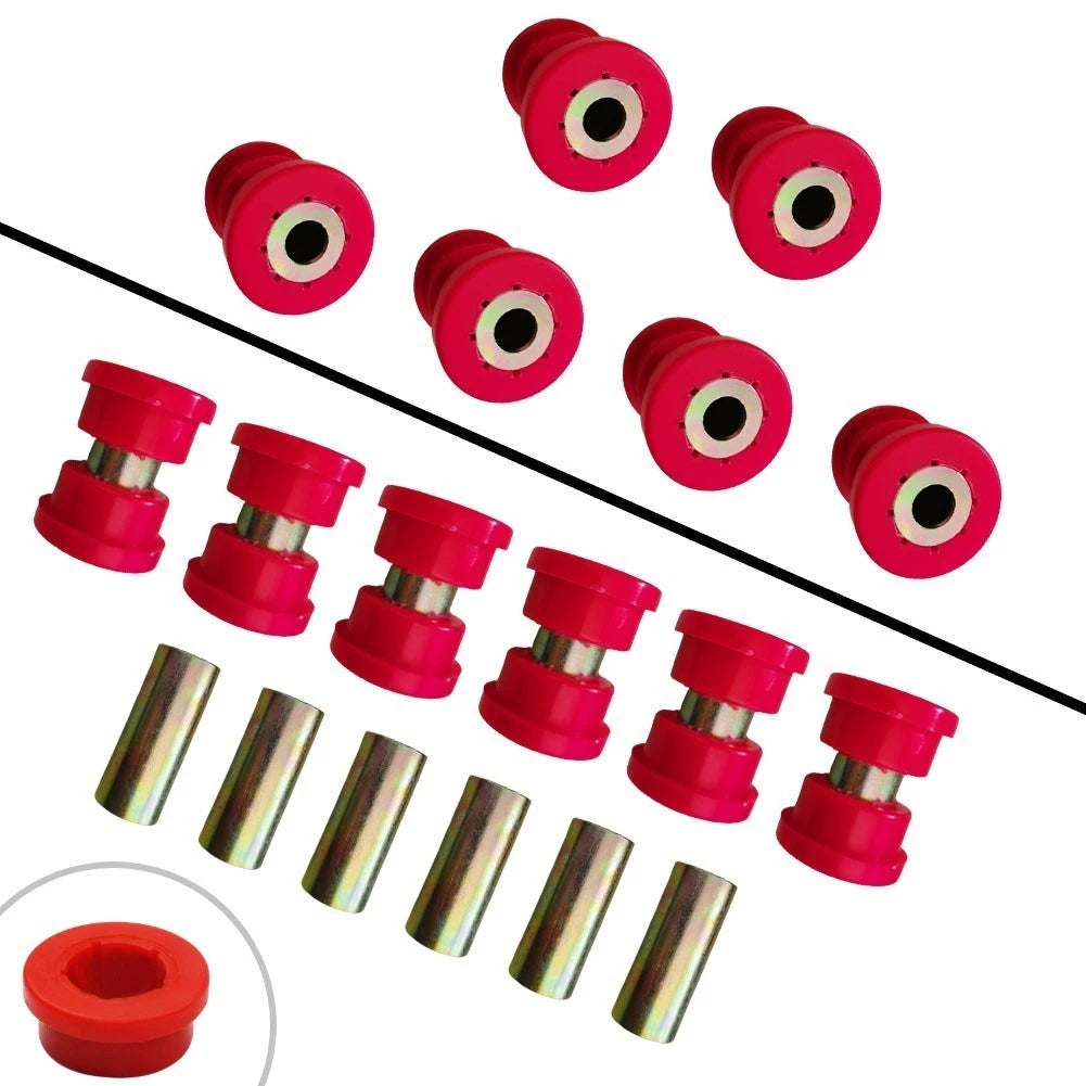 6X Performance Polyurethane Bushing Kit for Honda Civic (1996–2000)