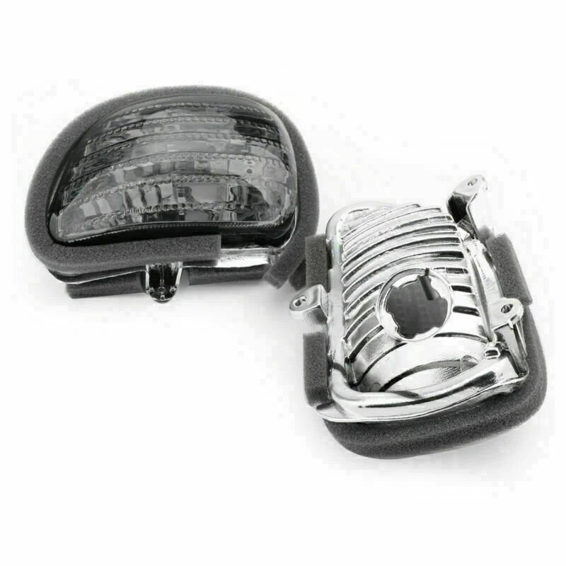 Front Turn Signal Lens for Honda GL1800 Goldwing (2001–2017) Smoke T9