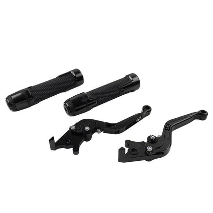 Folding Extendable Brake Clutch Lever Grip Set for Suzuki GSXR (2000–2023)