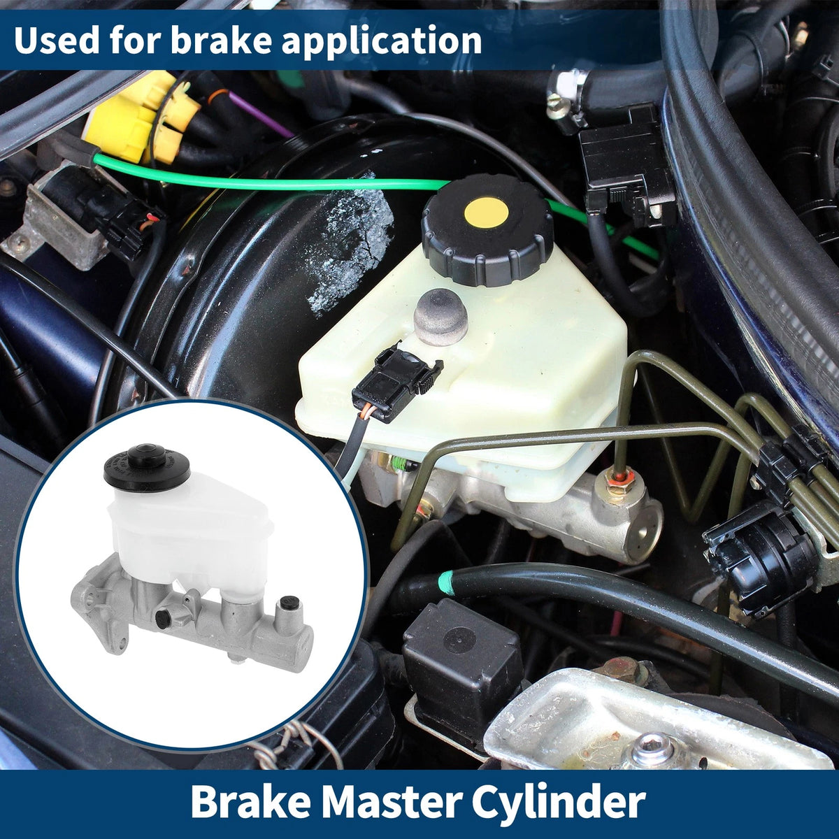 Brake Master Cylinder Reservoir Replacement for Toyota Corolla (1992–2002)